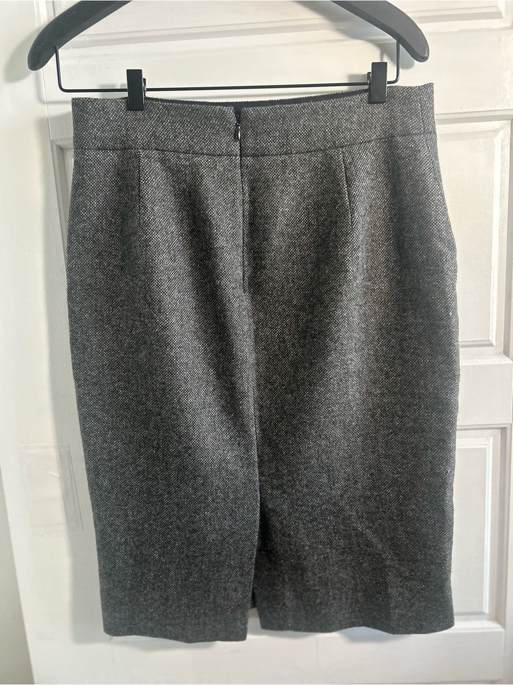 J.Crew No. 2 Pencil Wool Silk Blend Tweed Skirt Size 6 Excellent Condition - Picture 3 of 7